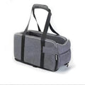 Nid de voyage 2 en 1 pour petit chien, gris